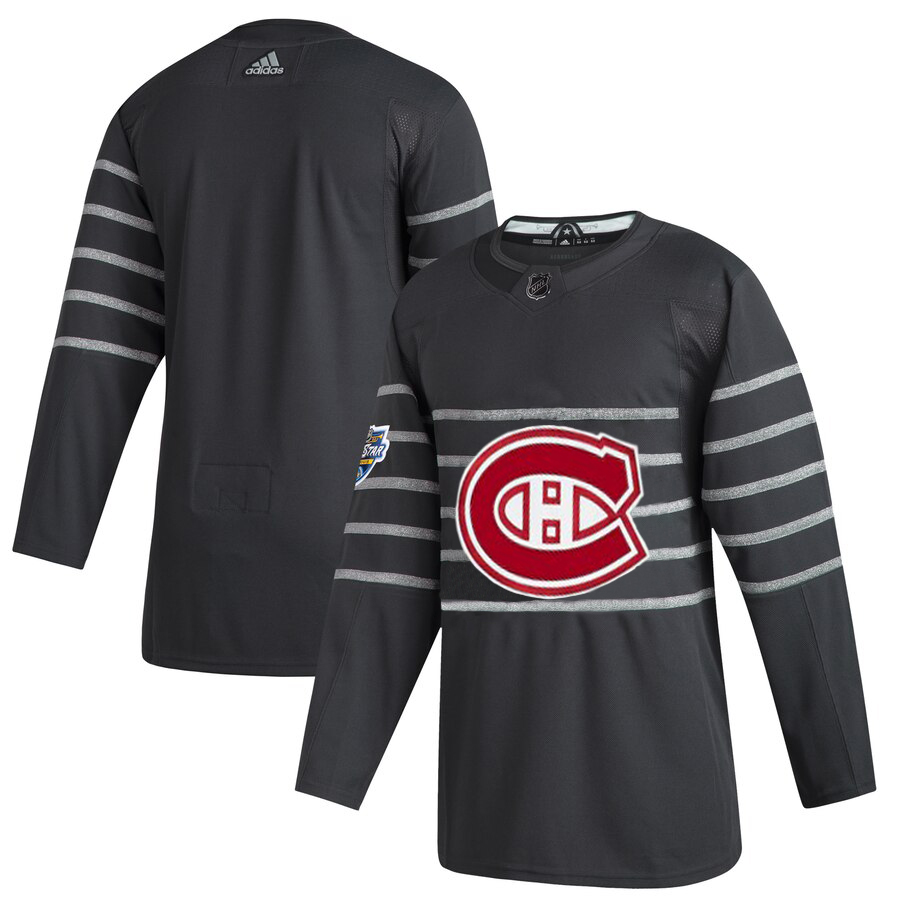 Cheap Men Montreal Canadiens Adidas Gray 2020 NHL All Star Game Authentic Jersey